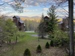 View from Lower Level Deck in Spring